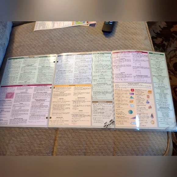 Math Review (Quick Study) - Picture 4 of 4